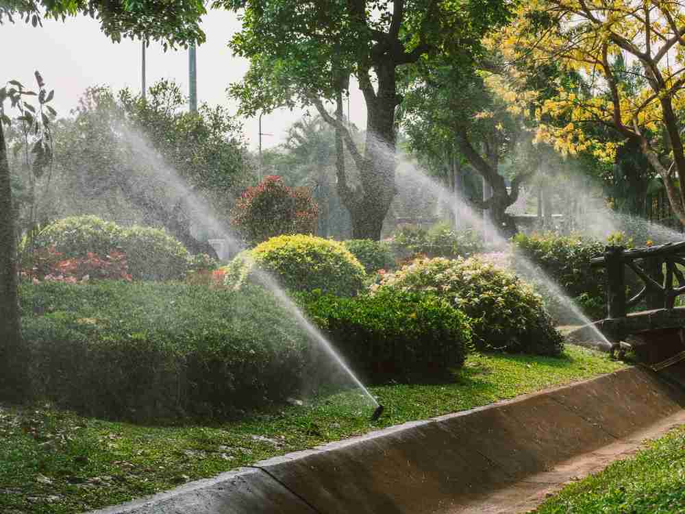 Professional sprinkler repair and irrigation system service