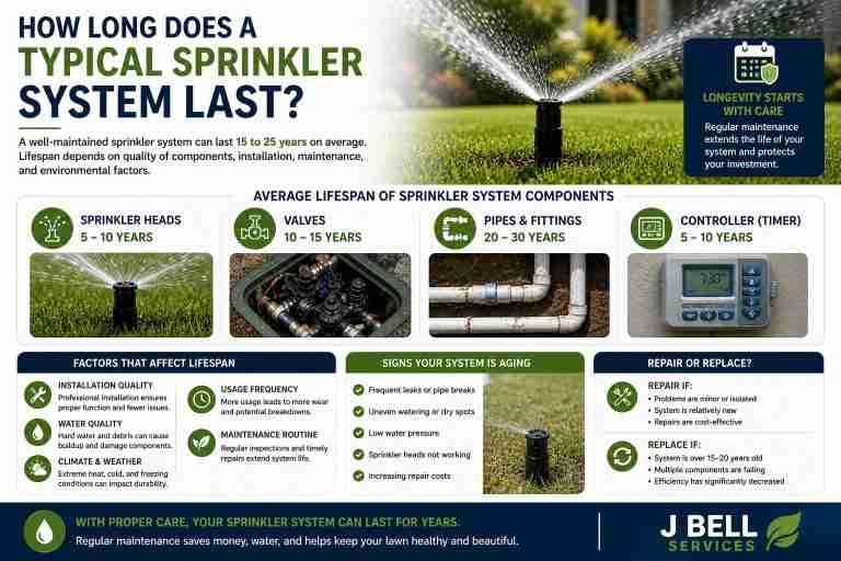 How Long Does a Typical Sprinkler System Last