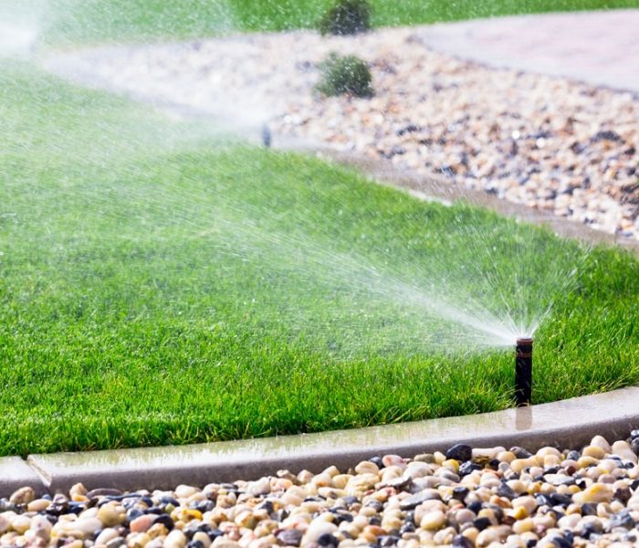 Automatic Sprinklers Watering Grass. Sprinkler Repair Fort Worth, TX